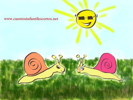 Cuento sebastian el caracol enamorado