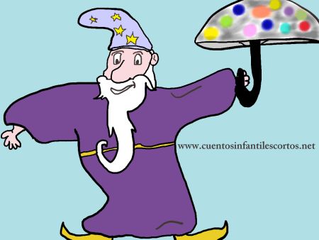 Cuentos infantiles - el mago del paraguas magico
