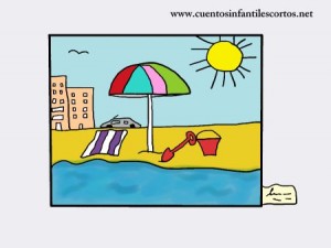 cuentos infantiles - el cuadro de la playa