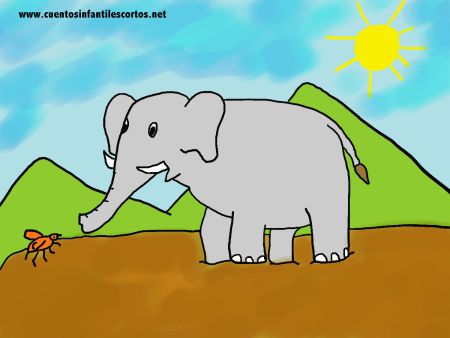 Cuentos infantiles - El elefante trompetista